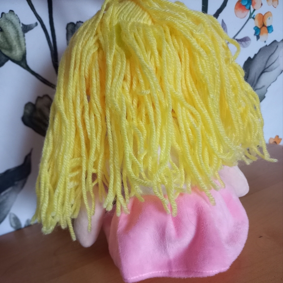 Playtime by Eimmie soft rag doll plush blonde blue eyes pale skin unicorn toy - Picture 4 of 11